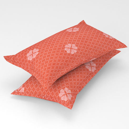 Reeva Fitted Bed Sheet Set with Pillow Covers by Florida